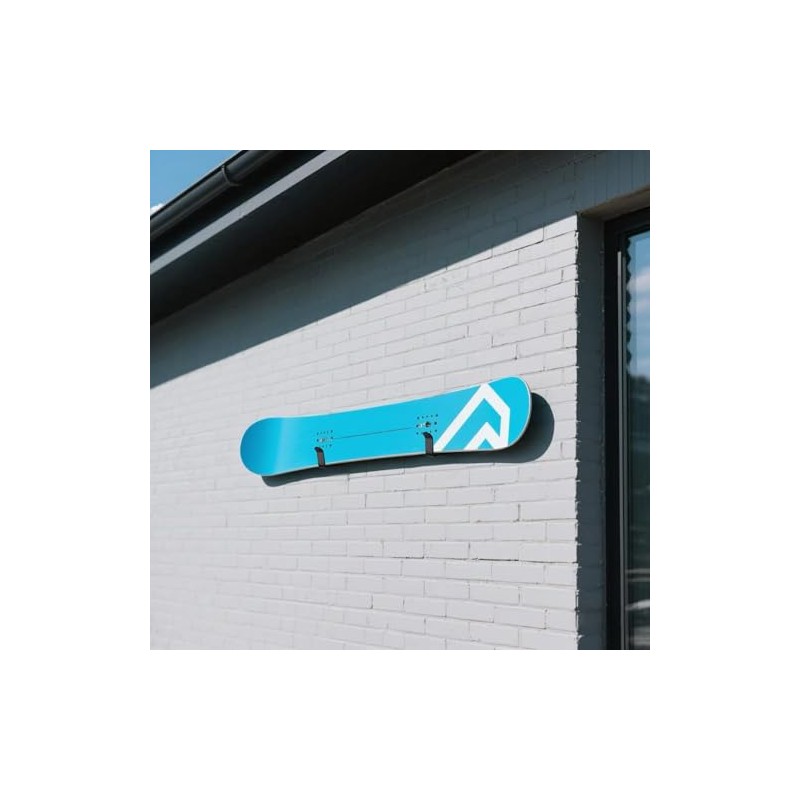4-Pack Snowboard Wall Mount Clips for Stylish Display
