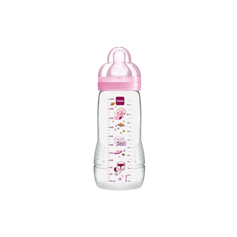 MAM 330ml Baby Bottle with Teat Size 3 – Jungle