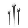 VCT 3-Pack Adjustable Construction Spud Wrench Set 10", 12", and