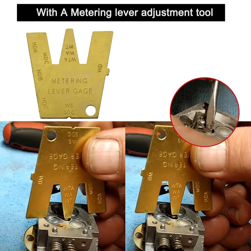 ZAMDOE Carburetor Adjustment Tool Set with Storage Bag for 2