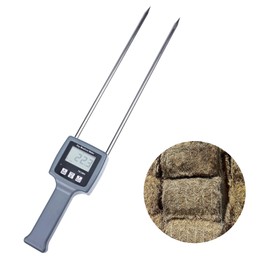 HOJILA TK100H Hay Moisture Meter for Cereal Straw, Forage Grass, Alfalfa, Leymus, Range 0-80%