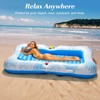 HeySplash Large Pool Floats Boat for Adults, Inflatable Pool Float