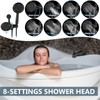 Aolemi 2 Handles Tub Shower Faucet Set with Valve Bathtub