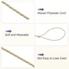 MECCANIXITY MECCANIXITY 1mm Waxed Cord 109 Yard Waxed Polyester Cord