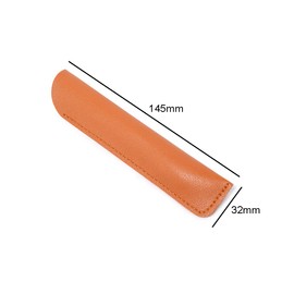 lasenersm 3 Pieces Pu Leather Pen Sleeve Pens Pouch Sleeve Bag Vintage Fountain Pen Cases Pen Storage Case Pens Protective Sleeve(Black, Brown, Dark Brown)