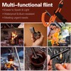 Flint and Steel Fire Starter Kit With Magnesium Rods, Paracord