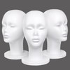 kachanaa 1 Pcs Foam Wig Head Female Styrofoam White Mannequin