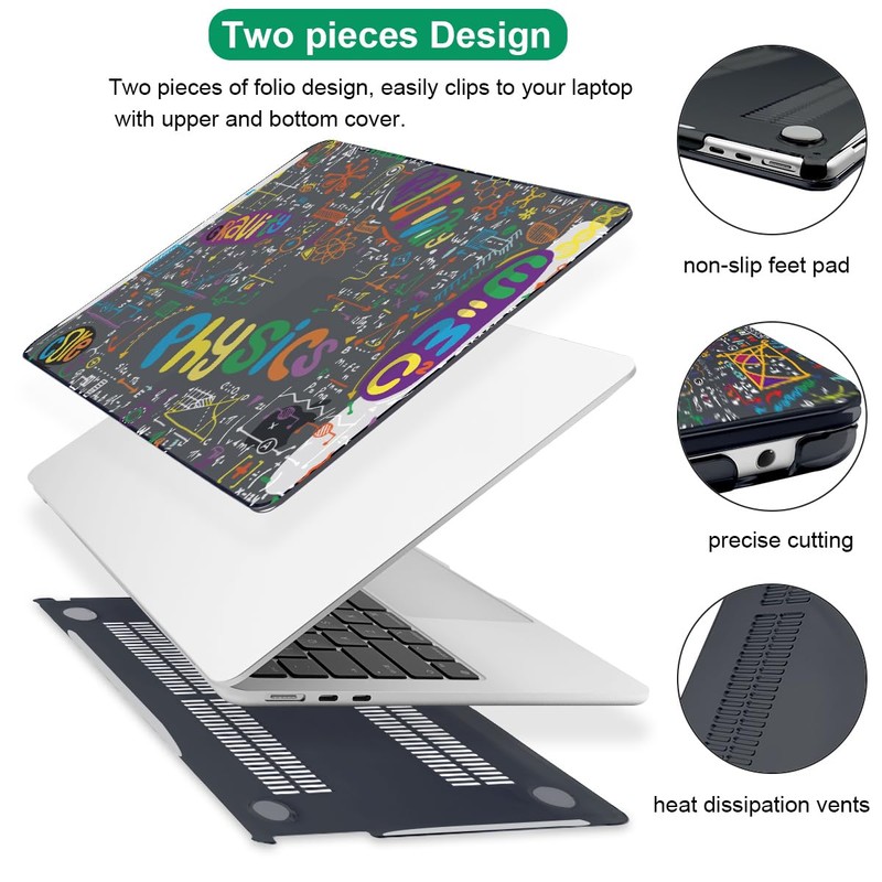 LCMOCICO for MacBook Air 15 inch Case 2025 2024 2023