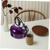 Gatuida Whistling Kettle Stainless Steel Spherical Boiling Pot for Kitchen
