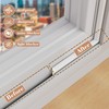 2Pack x 16.4 Ft Door Weather Stripping Window Seal,Self-Adhesive Foam