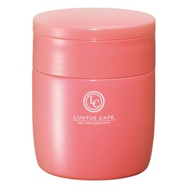 Asbel HLB-SR300 Insulated Lunch Jar, Pink, 10.1 fl oz (300 ml), Lantus, Stainless Steel Hot and Cold Soup Bottle, M