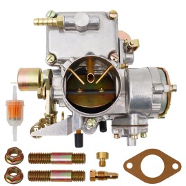 THUNDERMINGO 34 PICT-3 Carburetor For VW Beetle Thing 1971-1979 Dual Port 1600cc 113129031K