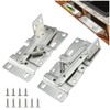 1 Pair Tip Out Tray Hinges, Sink Hinges for Kitchen