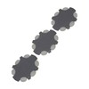 3pcs Replacement Wax Filter Dustproof Accessory Net Cover Sound Aid
