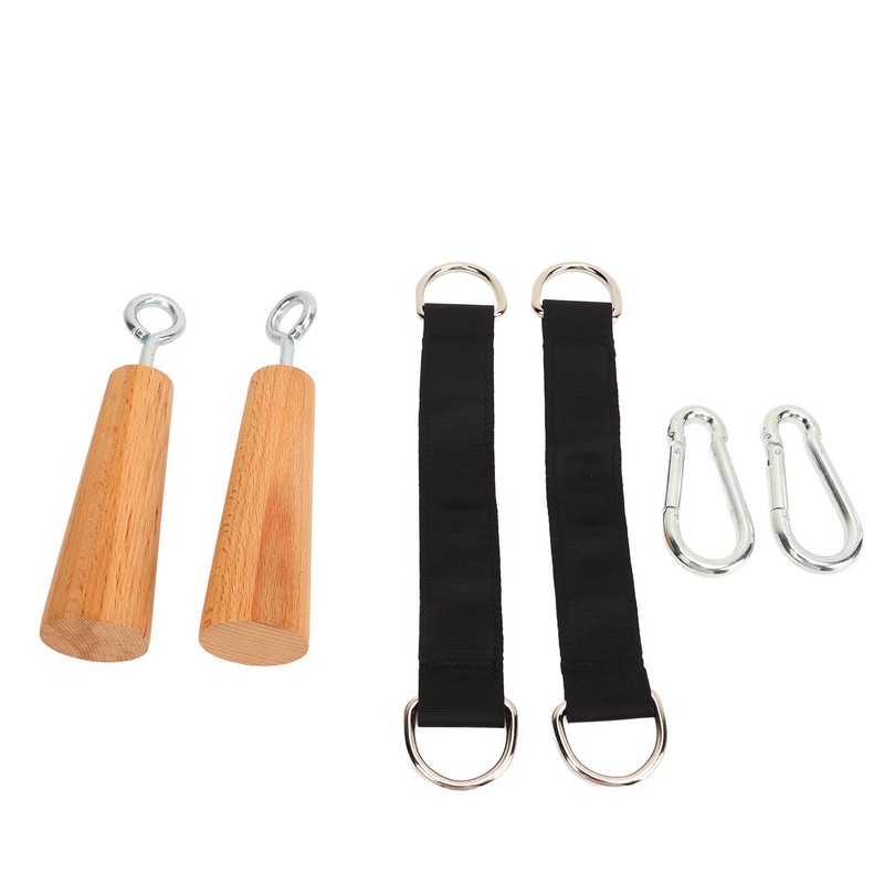 Wooden Pull Up Grips Wooden Finger Strength Trainer Home Gym