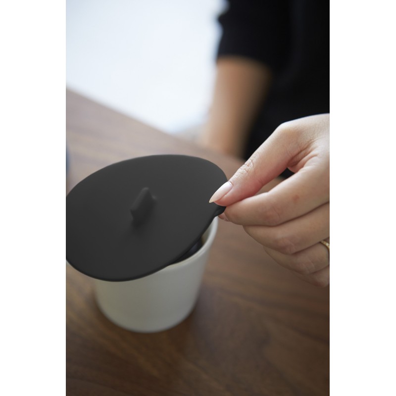 Yamazaki Industries 2862 Cup Cover, Tower, Black