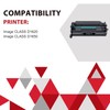 121 Black Toner Cartridge High Yield 4 Pack Compatible Replacement