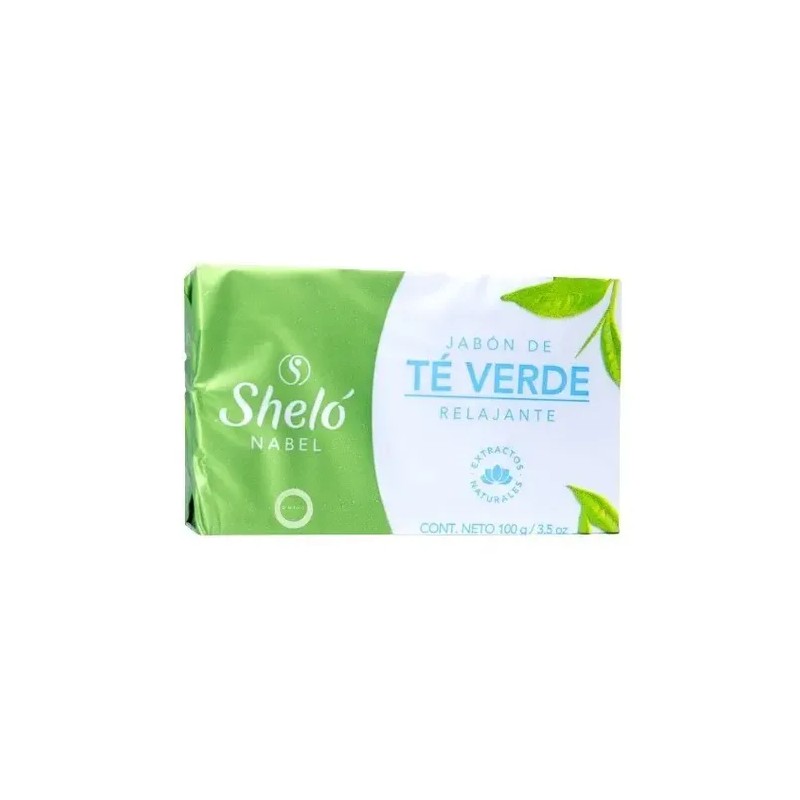 Jabón De Te Verde Shelo 100g Paquete X8