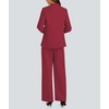 Casly Lamiit Womens Sets 2 Piece Outfits Business Casual Pantsuit