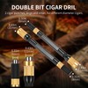 HANCIGAR 4-in-1 Cigar Punch Enhancer Tool Built-in Nubber Punch &