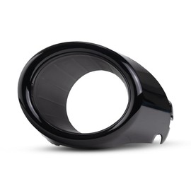 For Honda Civic Fog Light Cover 2013 2014 2015 Driver Side | Si Model | Sedan | Ring Bezel | Primed | 2.4L Engine | DOT/SAE Compliance | HO1038117 | 71117TR7A51
