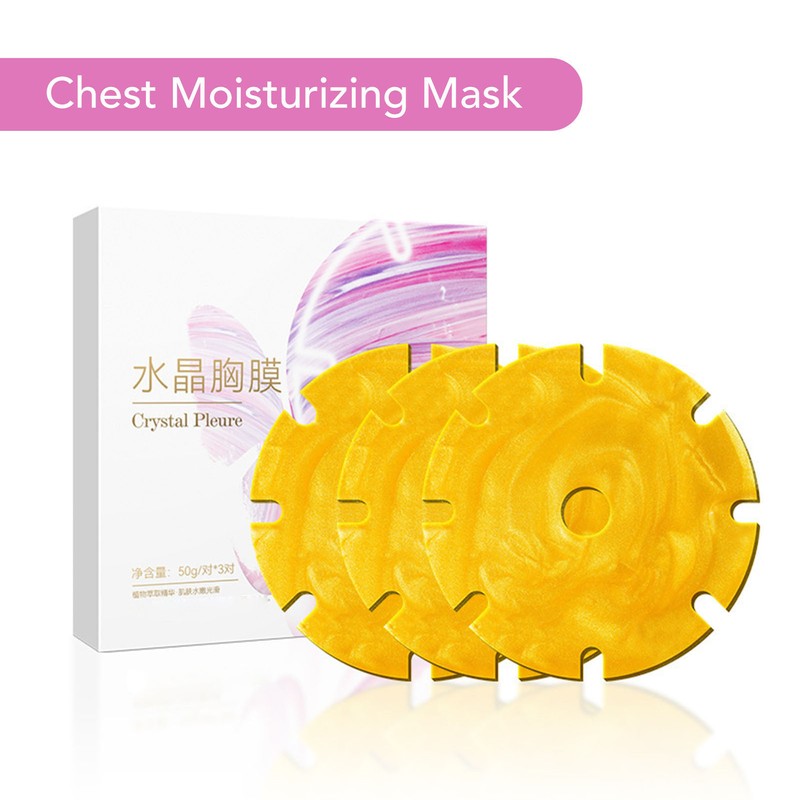 3 Pair Chest Moisturizing Mask Reduce Wrinkle Dark Spot Removing