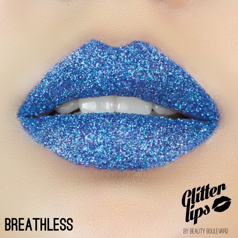 BEAUTYBLVD Glitter Lips, Cruelty Free Lip Kit - Breathless