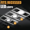 YXJSTO 24Pack Steel New Construction Mounting Plate, Recessed Light Housing