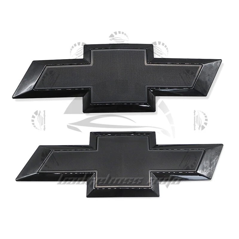 Unbranded For Silverado 1500 2500HD 3500HD Black Grille & Rear