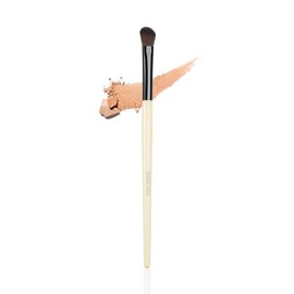 ENZO KEN Natural Pony Hair Eye Shadow Brush, Small Nose Contour Brush, Angled Eyeshadow Brush, Angled Eye Shadow Brush, Eyeshadow Blending Brush, Single Eyeshadow Brush, Eye Brushes.(E802)