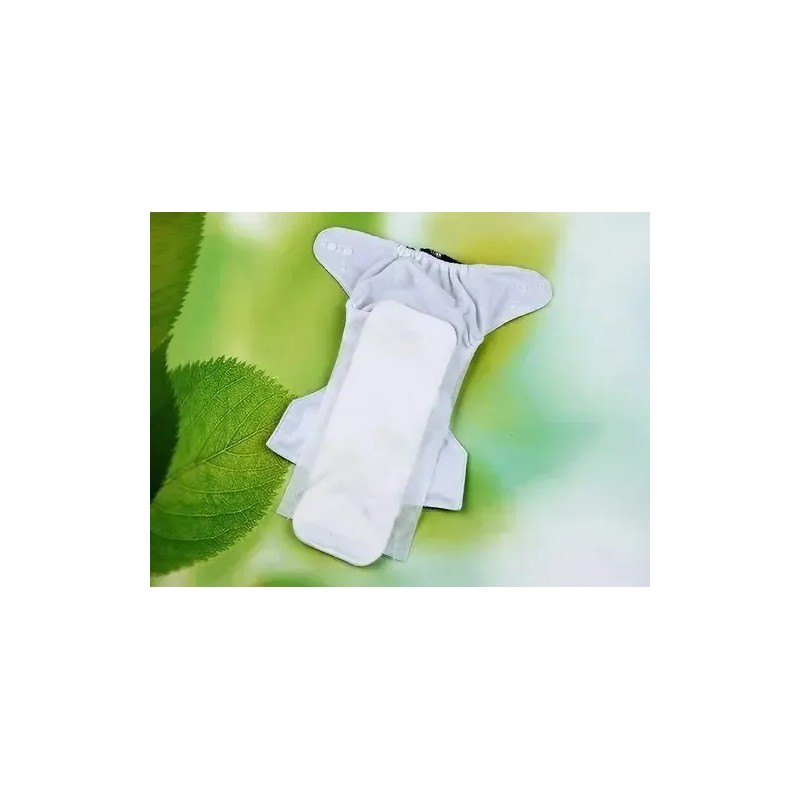 Papel Bambú Para Pañal Ecológico Reutilizable Rollo 100hojas
