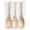 kicoriya Set of 3 Wooden Soup Spoons Astragalus
