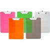 Business Source Flat Clip Plastic Clipboard