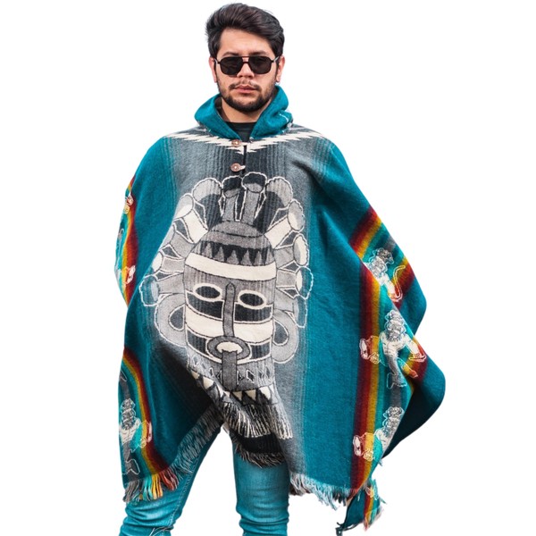 Poncho - Alpaca Wool – Ponchos Adult - Wool Poncho