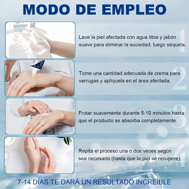 Crema Para Verrugas Elimina Eficazmente Y Cuida La Piel 20g
