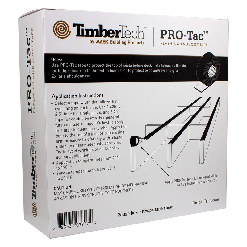TimberTech PRO-Tac Deck Flashing and Joist Tape - 65' Roll