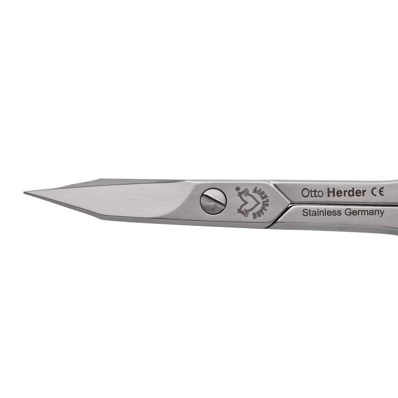 Otto Herder Extra Sharp Combined Skin and Nail Scissors Rustproof