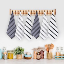 HOMEXCEL Microfiber Cleaning Cloth, Kitchen Towels 12 Pack, Lint Free, Scratch-Free, Highly Absorbent, Reusable Dish Towels for Kitchen and Household