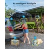 ieGeek Security Cameras Wireless Outdoor, with Adjustable&Removable Solar Panel, 360°PTZ,