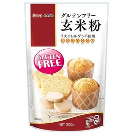 Kumamoto Kyushu Japanese Gluten-Free Brown Rice Flour Powder 熊本製粉 グルテンフリー 玄米粉