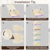 Homsorout Closet Organizers and Storage - 5 Tier Shelf Organizer