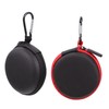 LABRIMP 2 Pcs Portable Earbud Holders Storage Bags with Carabiner