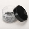 QUARKZMAN Pack of 500 Chrome Steel Ball Bearing Balls, 3.5