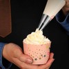 2 pcs 1M Nozzle Open Star Piping Tip, Large Seamless