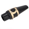 Alto Sax Saxophone ABS Mouthpiece with Cap Metal Buckle Reed