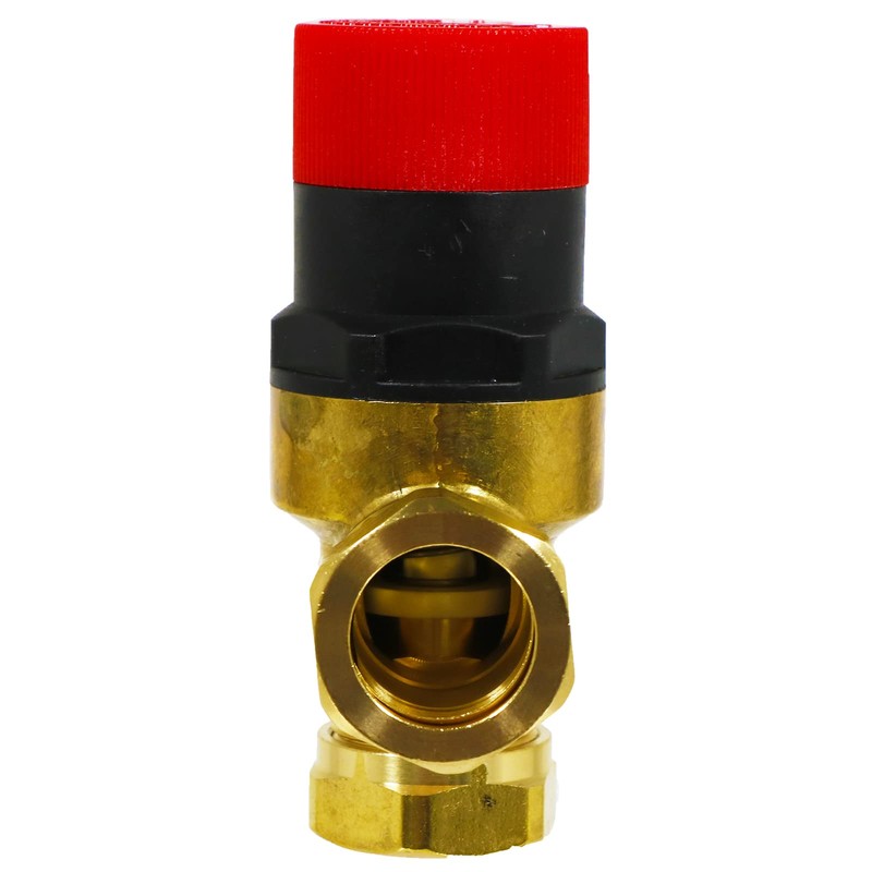 SPARES2GO 22mm Automatic Bypass Valve Boiler Pressure ABV Auto 50L