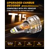 Auxbeam Upgraded 921 Bulb for Backup Reverse Light, 44W 6000