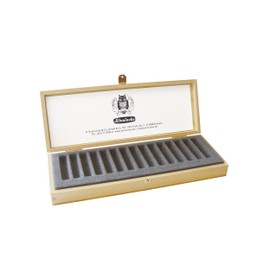 Schmincke – Pastell, Leerkasten für 15 Farben, 77 915 097, Holzkasten für 15 Pastellstifte, zur individuellen Bestückung mit feinsten Pastellen