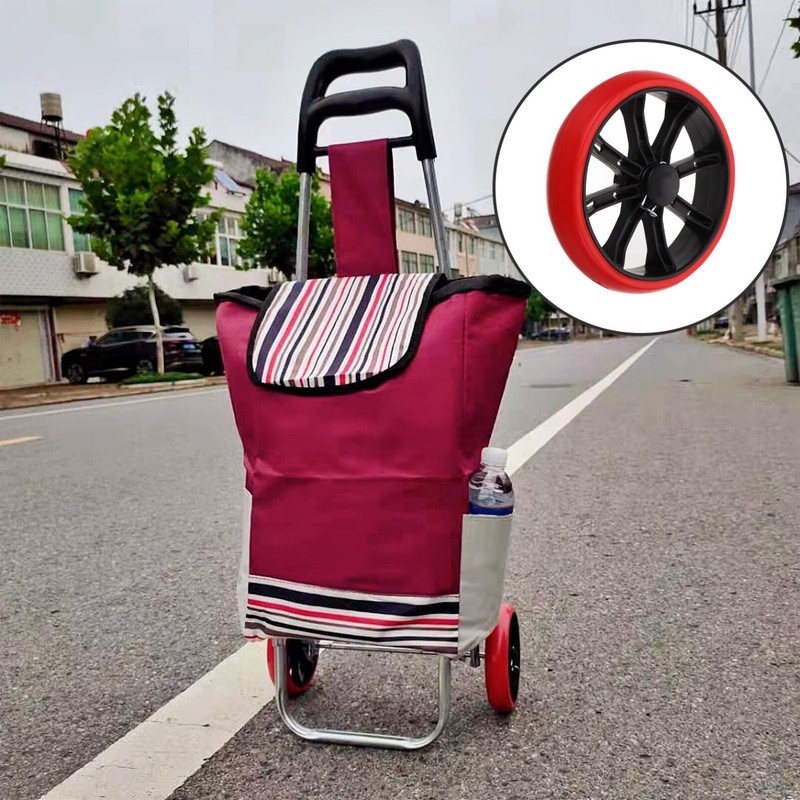 DIYEAH Ruedas Delanteras Para Carrito De Compras Y Sillas De