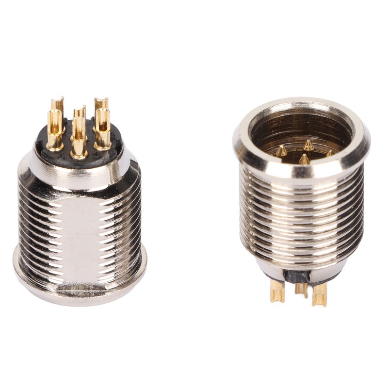 10 Set 6 Pin XLR Male Socket Base Stable Exquisite
